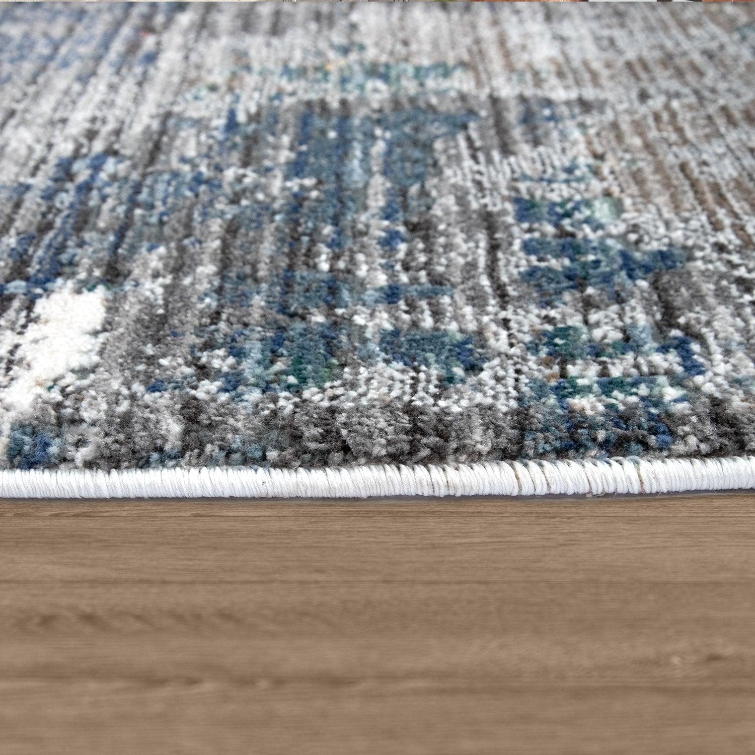 Area Rug For Living Rooms Abstract Design 3D Effect, Colorful