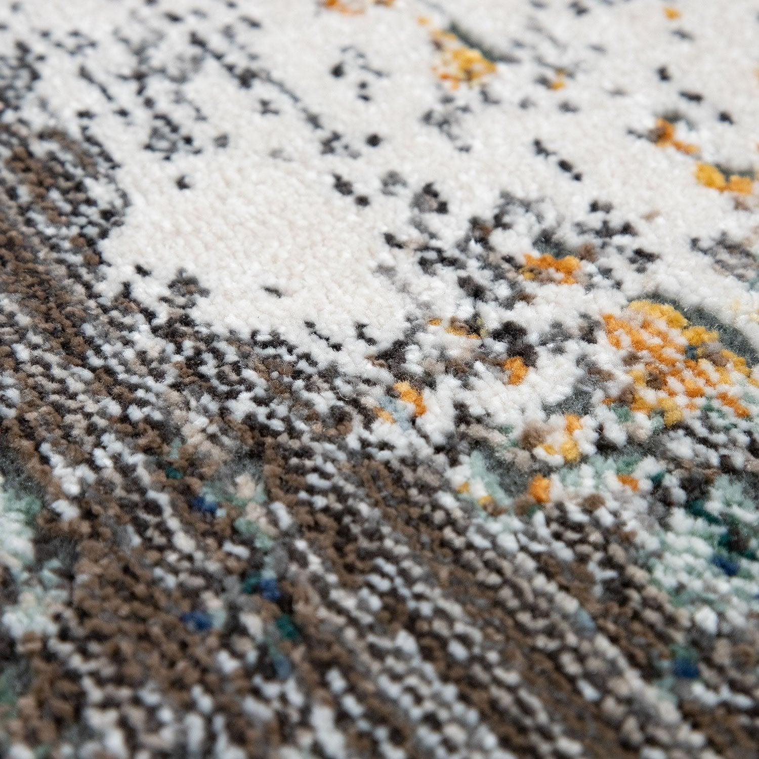 Area Rug For Living Rooms Abstract Design 3D Effect, Colorful