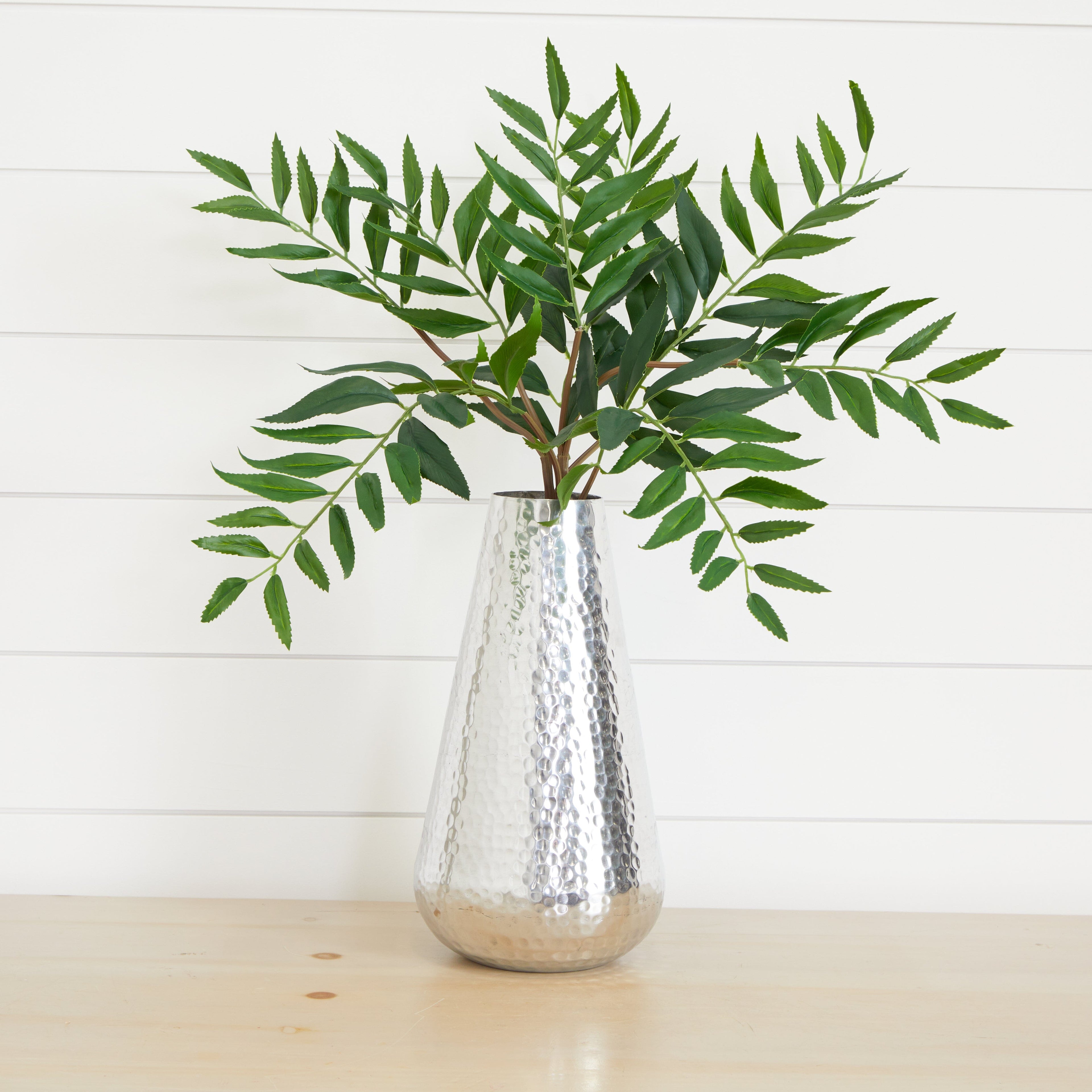 12” Aluminum Tear Drop Flower Vase