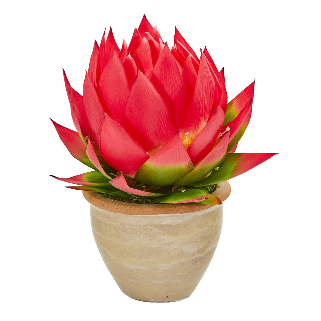 12” Musella Artificial Arrangement in Decorative Vase