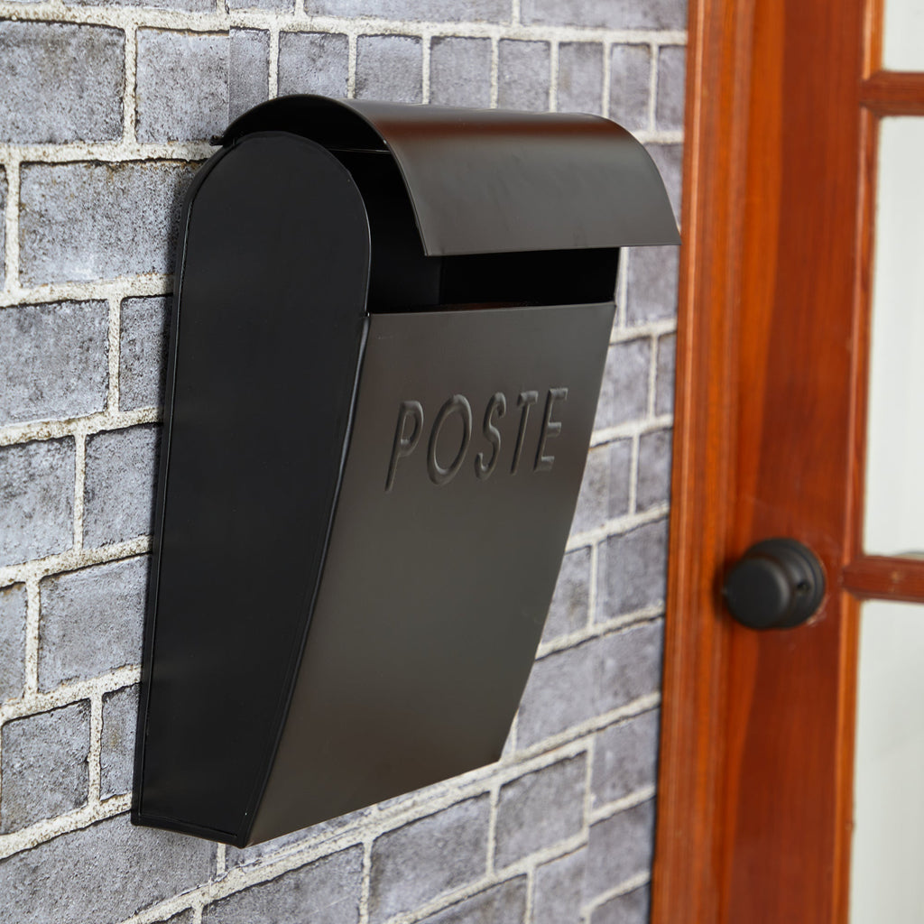 14” Poste Mailbox Wall Decor