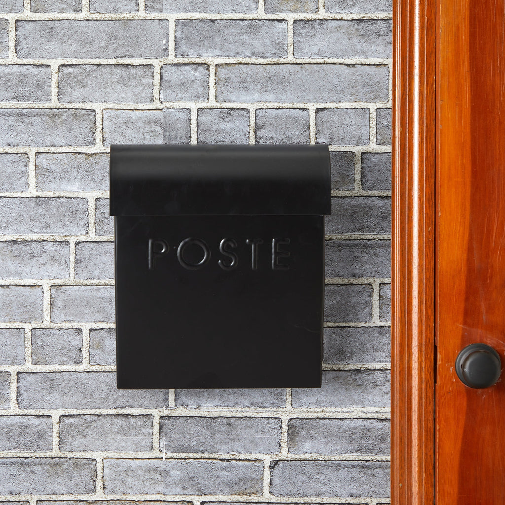 14” Poste Mailbox Wall Decor
