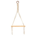 14” x 24” Handmade Macrame Wall Hanging with Wooden Shelf