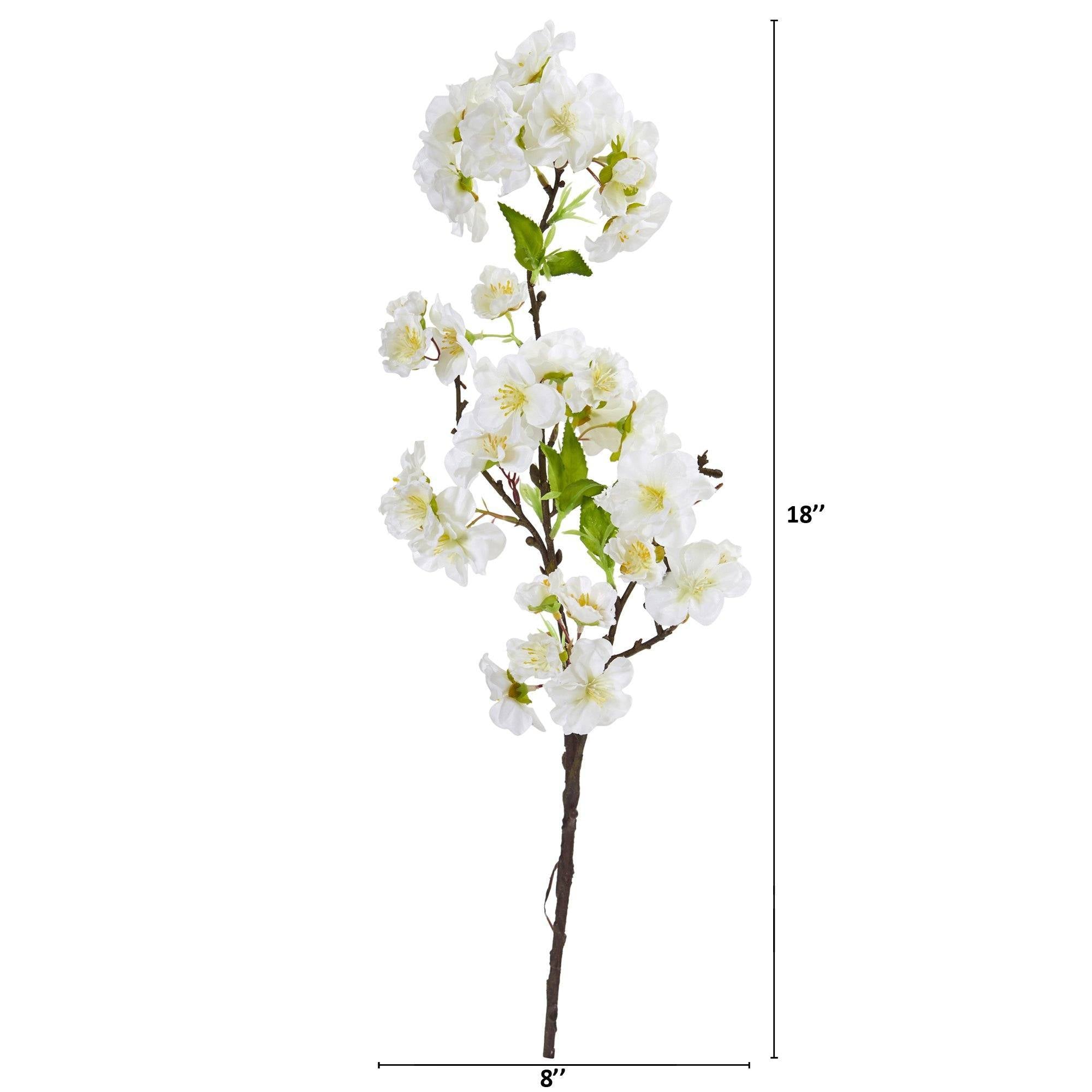 18” Cherry Blossom Artificial Flower (Set of 12)