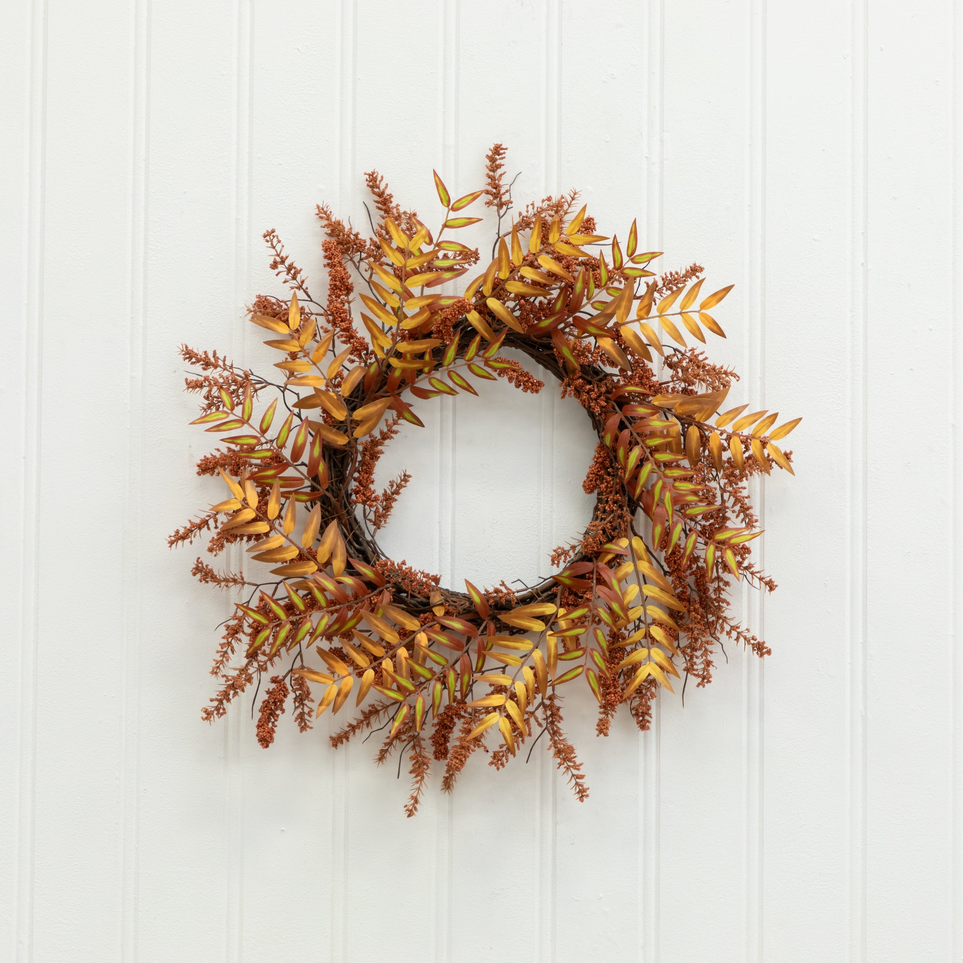 18” Harvest Berry Artificial Wreath