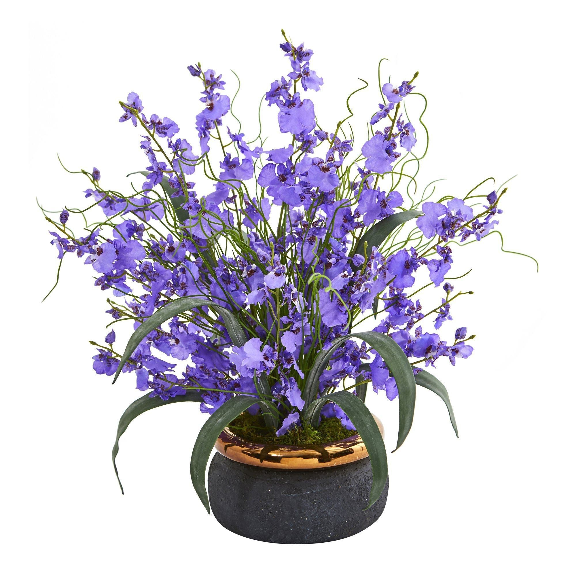 19” Dancing Lady Artificial Arrangement in Vase