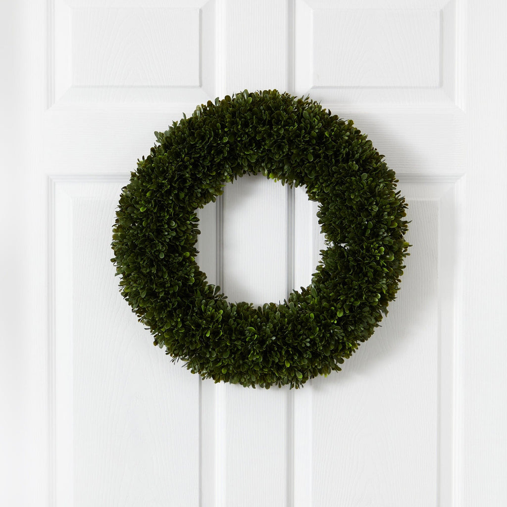 19.5” Tea Leaf Wreath UV Resistant (Indoor / Outdoor)