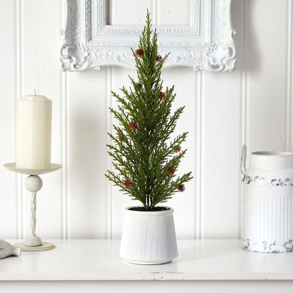 20'' Cedar Pine “Natural Look” Artificial Christmas Tree