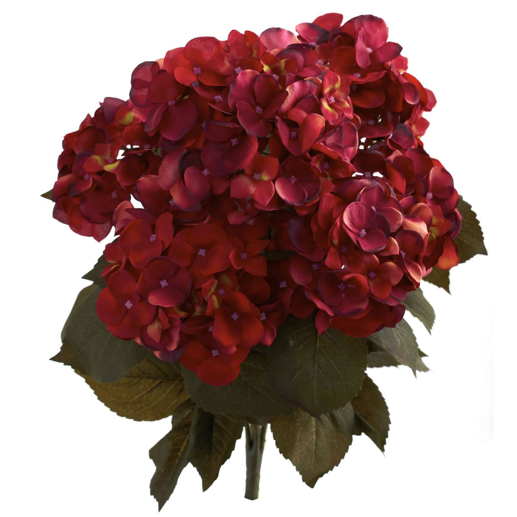 20” Fall Hydrangea Artificial Plant (Set of 2)