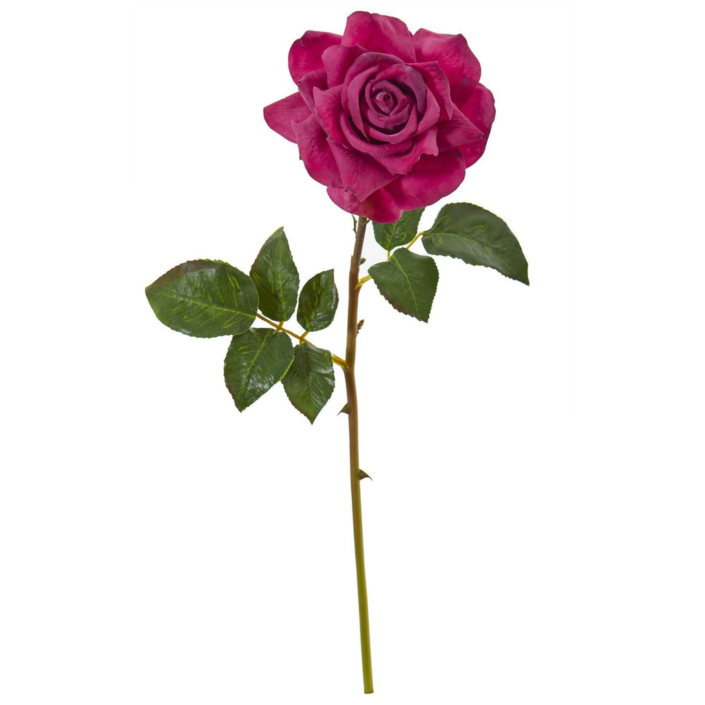 20” Rose Artificial Flower (Set of 6)