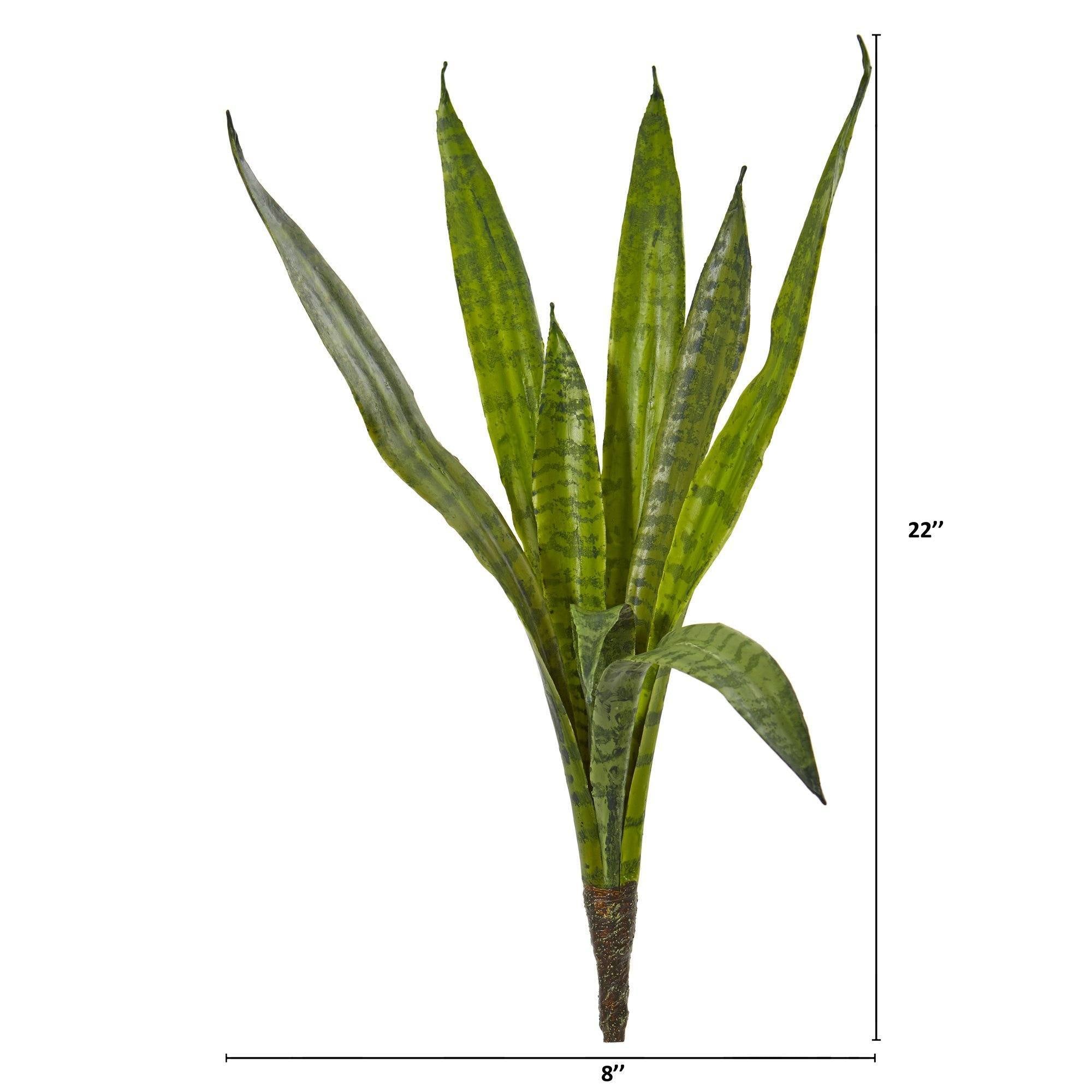 22” Sansevieria Artificial Plant (Set of 3)