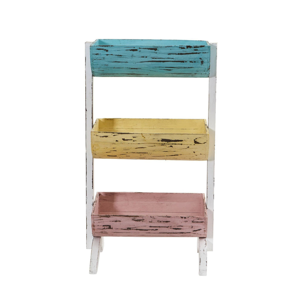 23” Three Shelf Farmhouse Multipurpose Stand/Planter