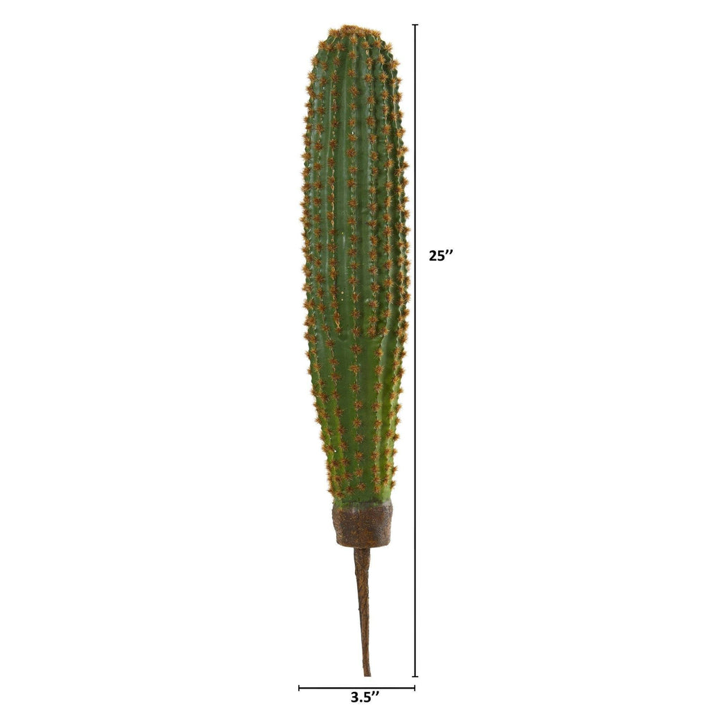 25” Cactus Artificial Succulent Plant (Set of 3)
