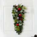 26” Holiday Christmas Greenery Ornament Artificial Swag