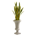 3’ Sansevieria Artificial Plant in Urn