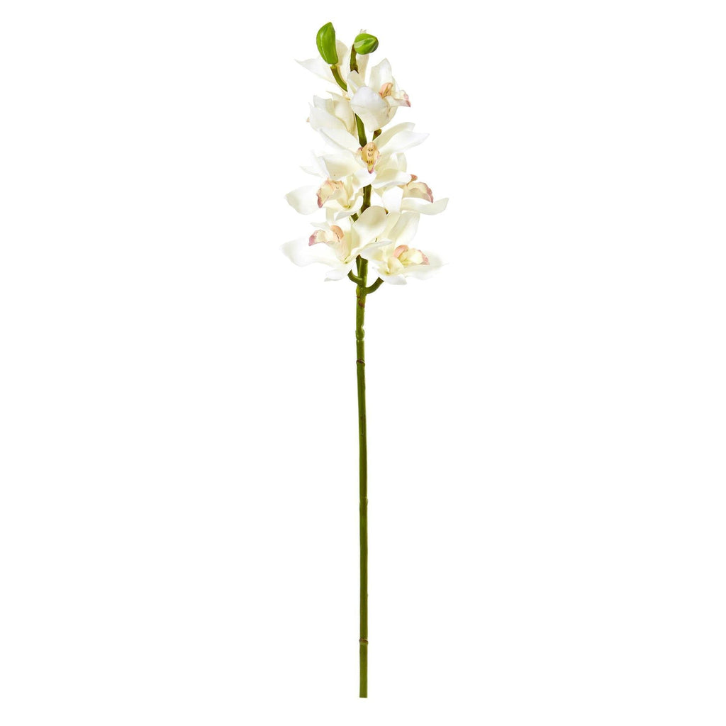 30” Cymbidium Orchid Artificial Flower (Set of 6)