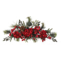 30" Holiday Hydrangea Swag"