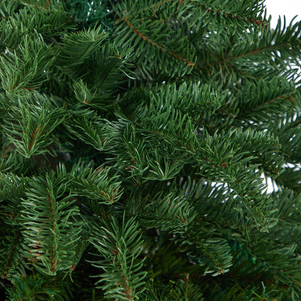 3.5’ South Carolina Spruce Artificial Christmas Tree with 458 Bendable Branches in Sand Colored Urn