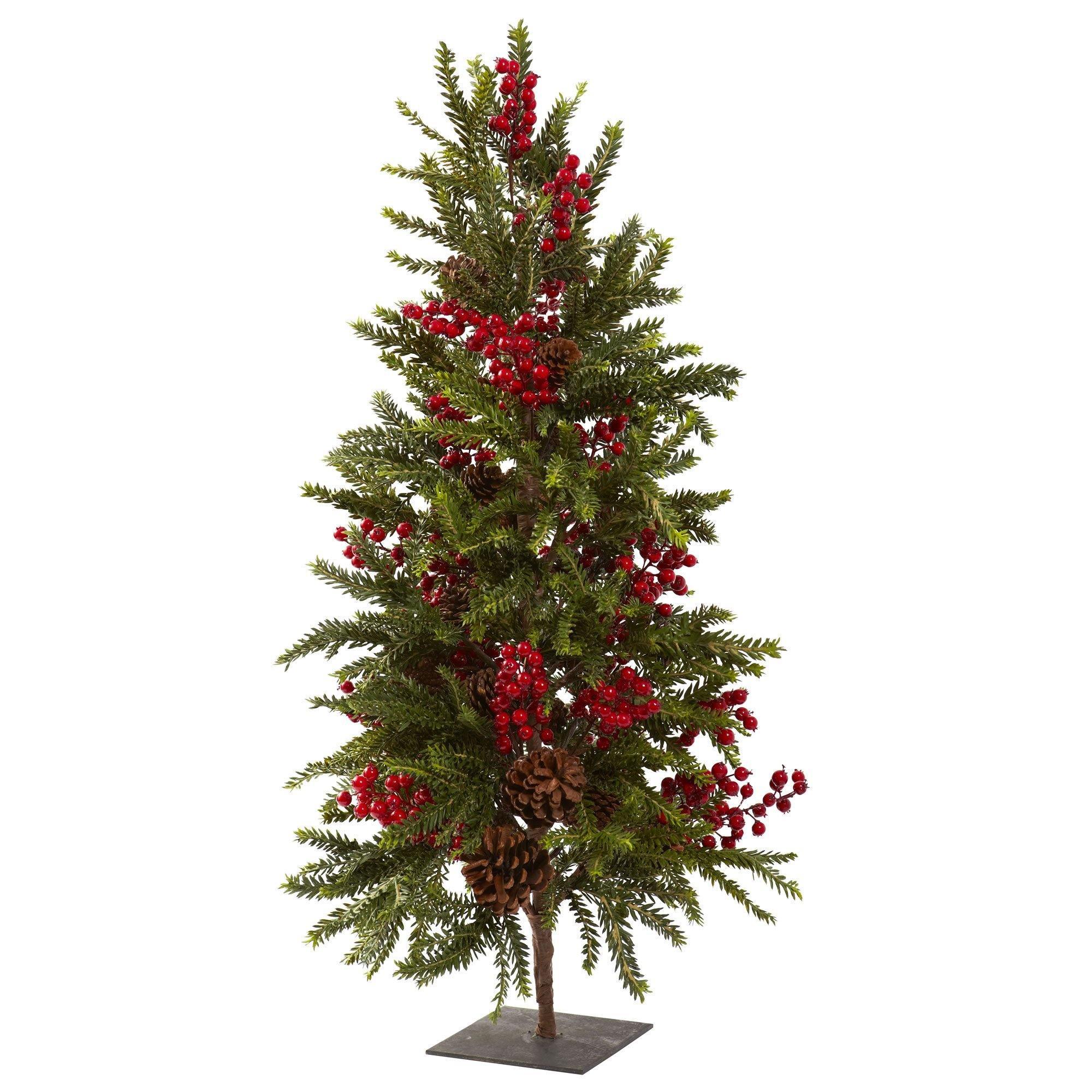 36” Pine & Berry Christmas Tree