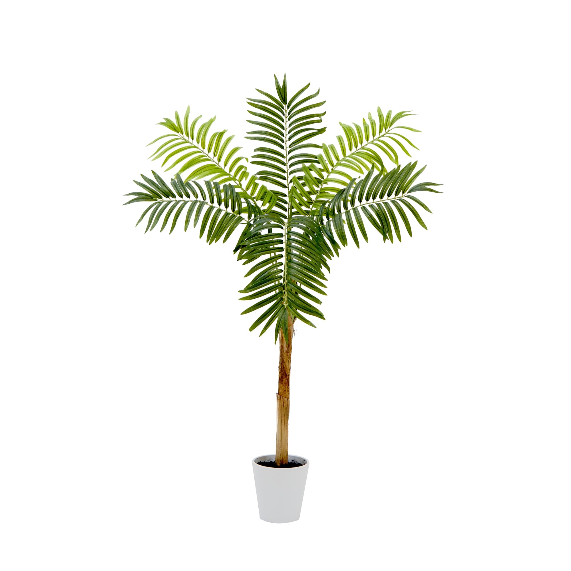 4’ Artificial Areca Palm Tree with Decorative Planter