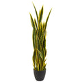 4’ Sansevieria Artificial Plant