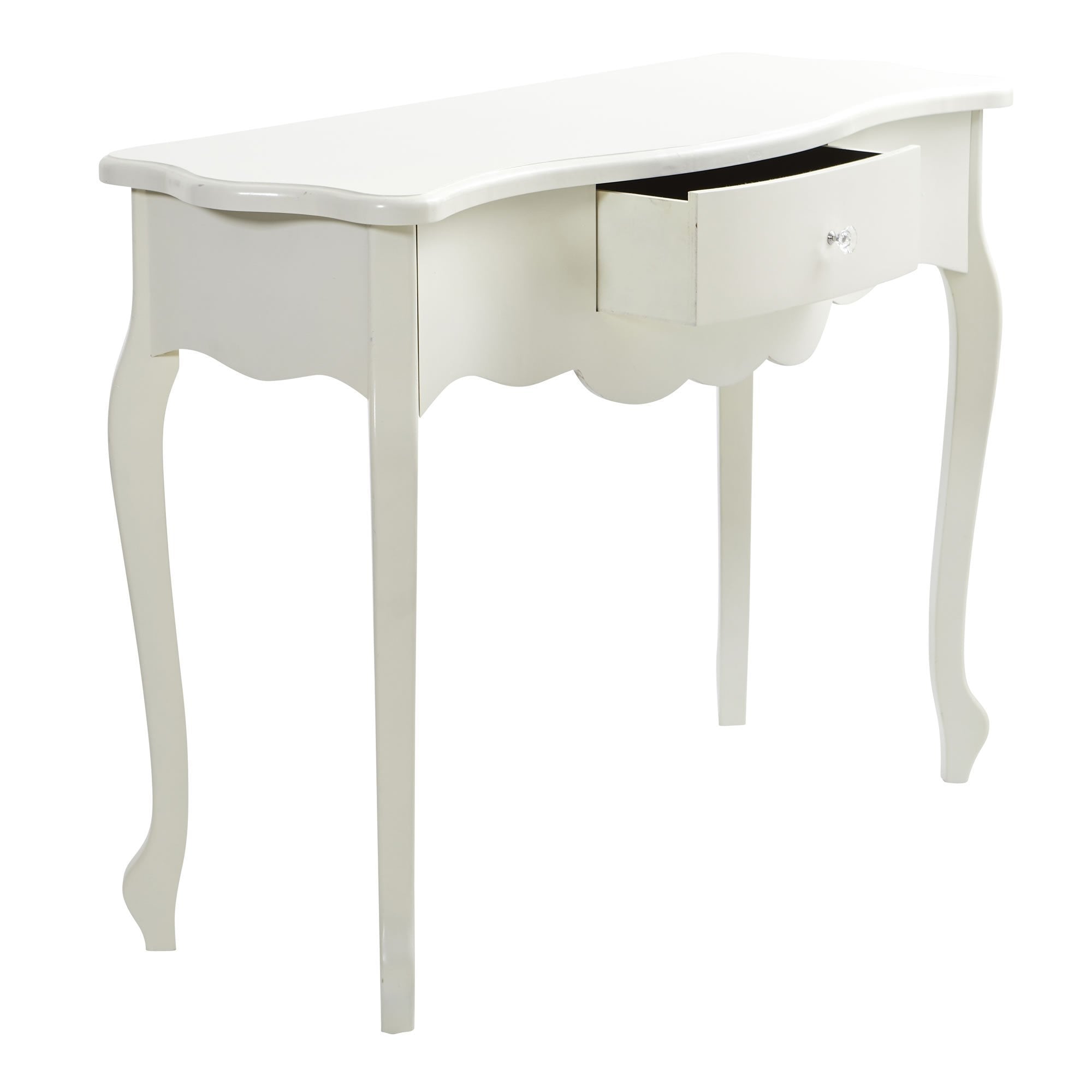 45.5’’ Vintage White Desk with Drawer