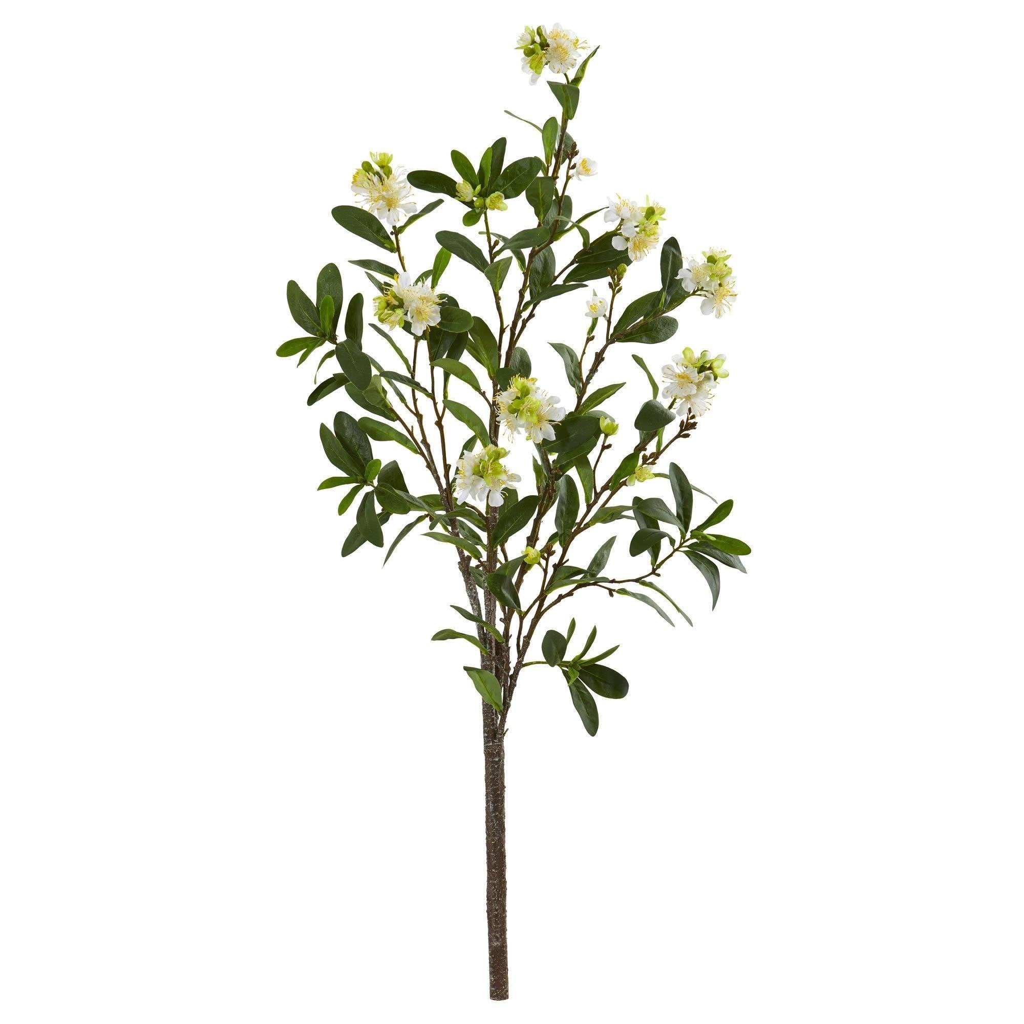 47” Peach Blossom Branch Artificial Flower (Set of 2)