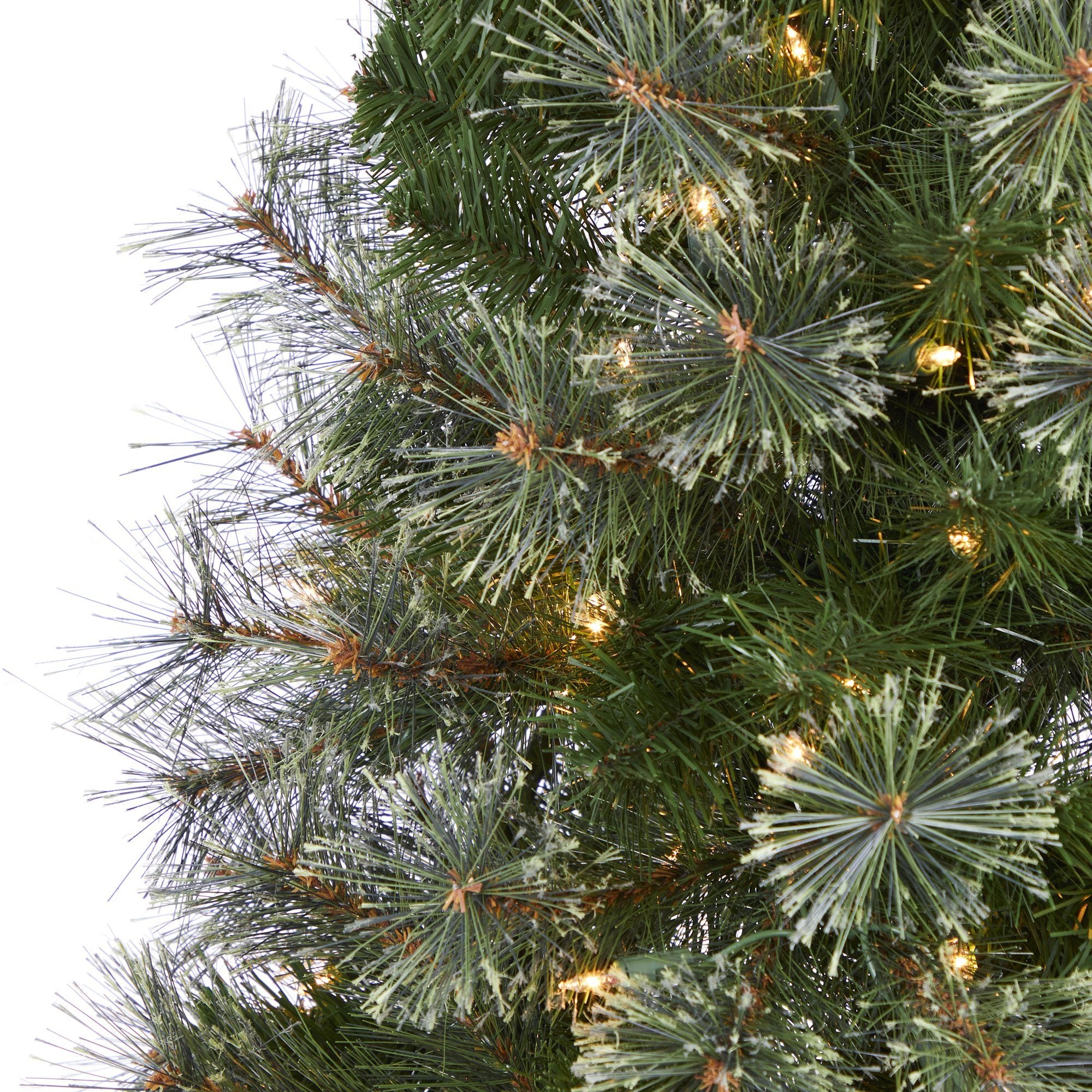 5' Cashmere Slim Artificial Christmas Tree with 250 Warm White Lights and 408 Bendable Branches