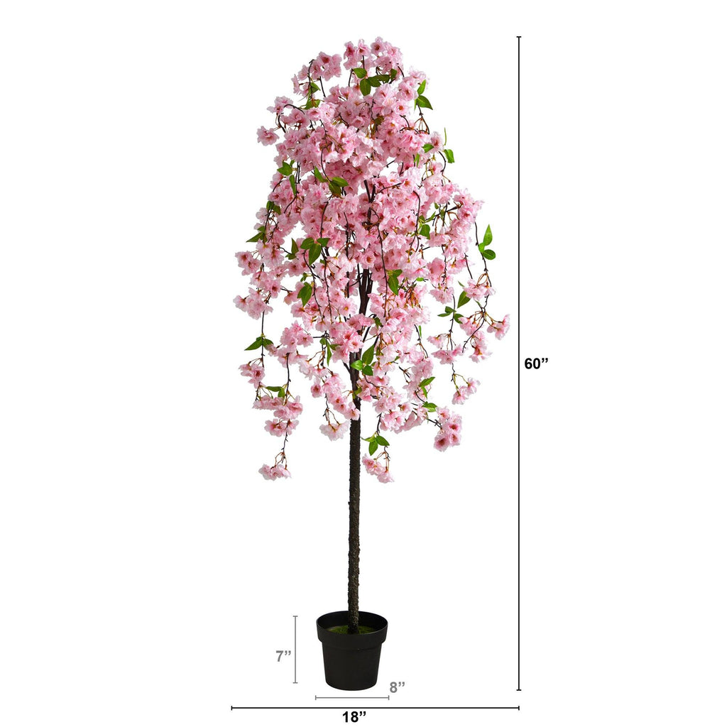 5' Artificial Cherry Blossom Tree