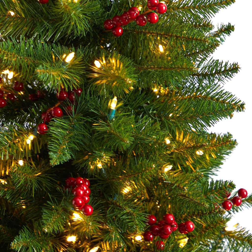 5' Colorado Aspen Pre-Lit Porch Artificial Christmas Tree