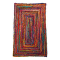 5’ x 3’ Handmade Braided Cape Cod Coastal Jute Rug