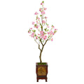 56” Cherry Blossom Artificial Tree in Decorative Planter
