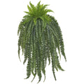 60” Boston Fern Artificial Hanging Plant