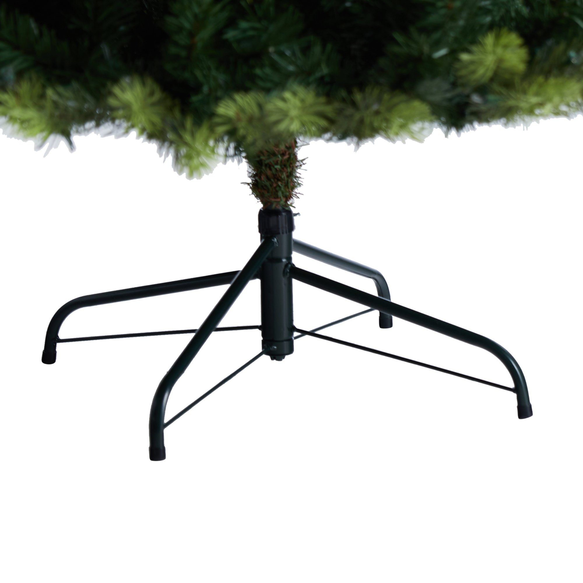 6' Aspen Mountain Fir Christmas Tree with 350 Clear LED Lights and 1110 Bendable Branches