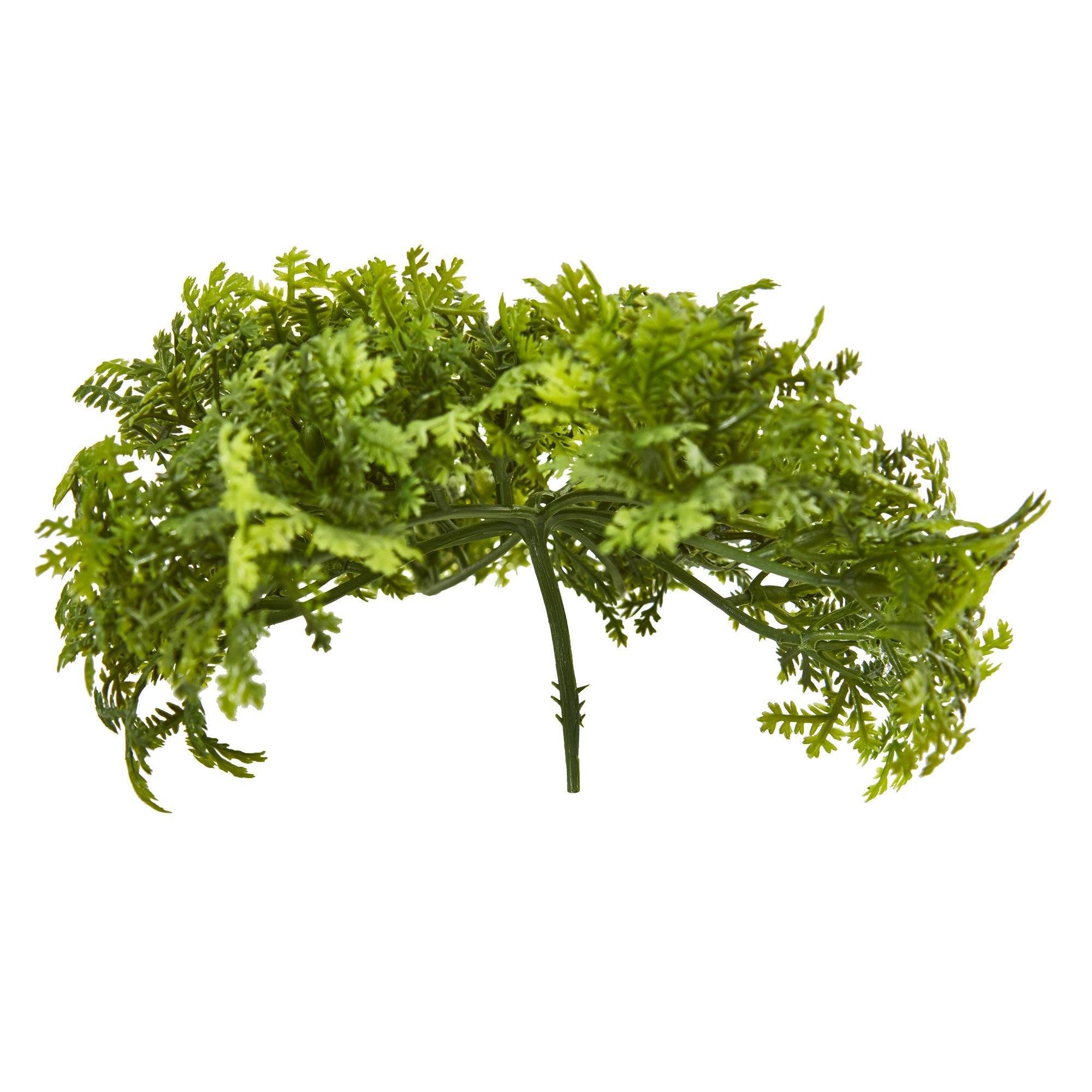 6” Moss Artificial Bush Flower (Set of 12)