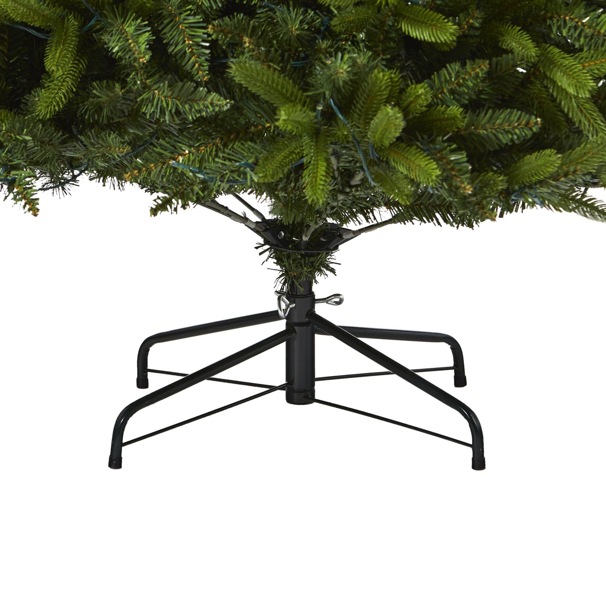 7' Sun Valley Fir Artificial Christmas Tree with 450 LED Lights