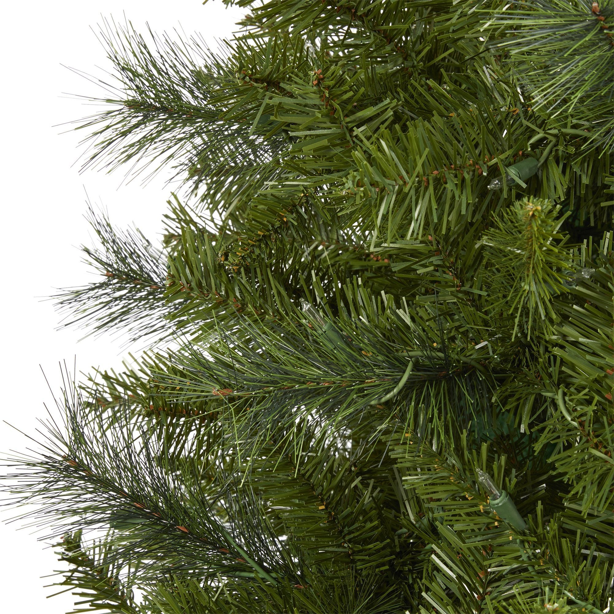 7.5' Mount Hood Spruce Artificial Christmas Tree with 450 Warm White Lights and 1285 Bendable Branches