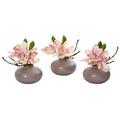 Cymbidium Orchid Artificial Arrangement (Set of 3)