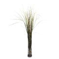 Grass & Bamboo w/Cylinder Silk Plant