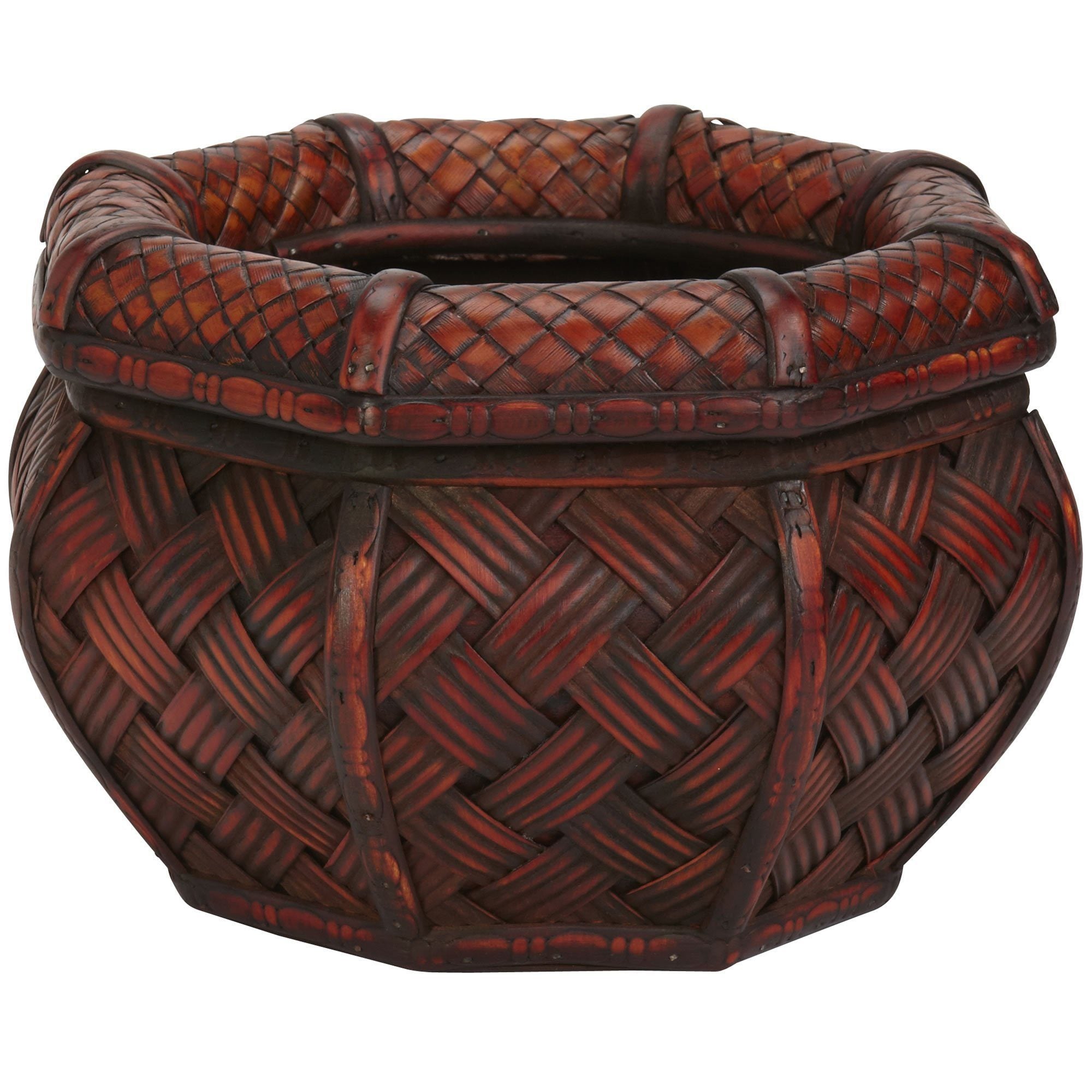 Rounded Ocatagon Decorative Planters (Set of 2)