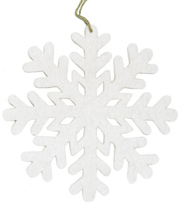 Artisan Assorted Wooden Snowflake Christmas Ornament- Set of 8 Arcadia Home