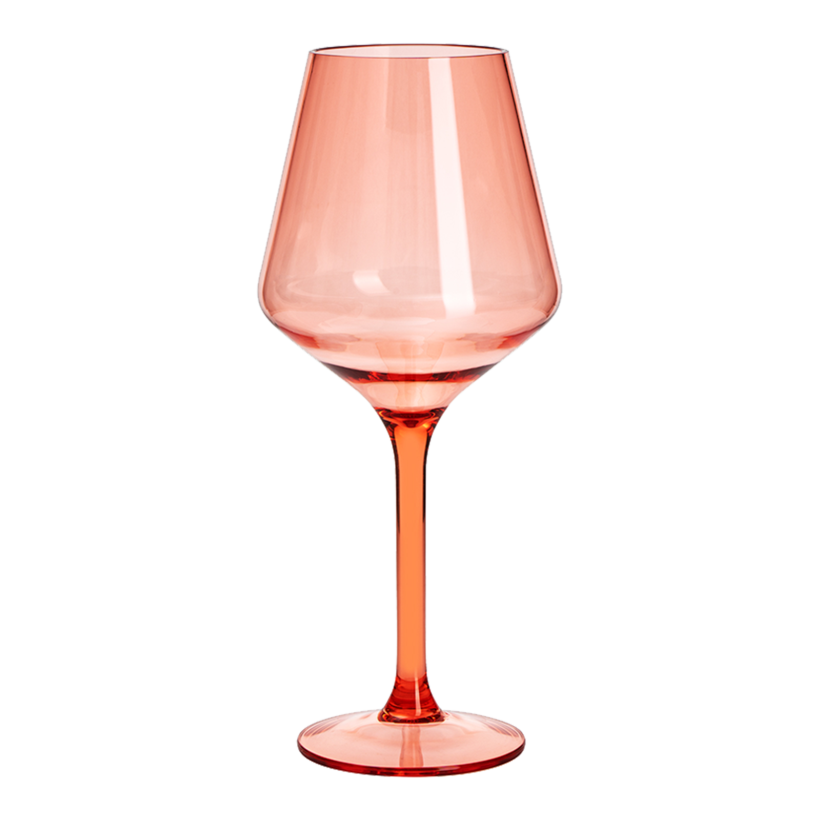 Saint Tropez Acrylic Stemmed Wine Glassware, Set of 2