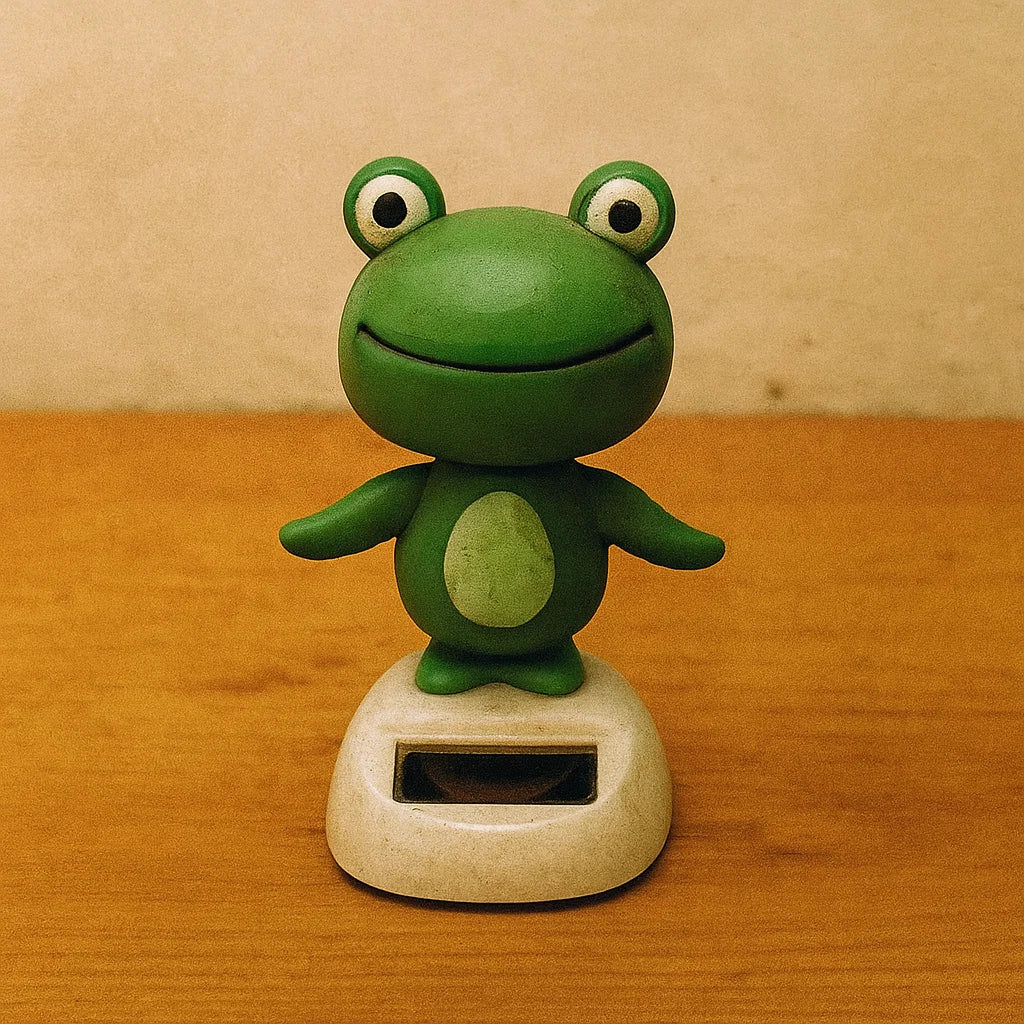 FrogDance Solar Bobblehead