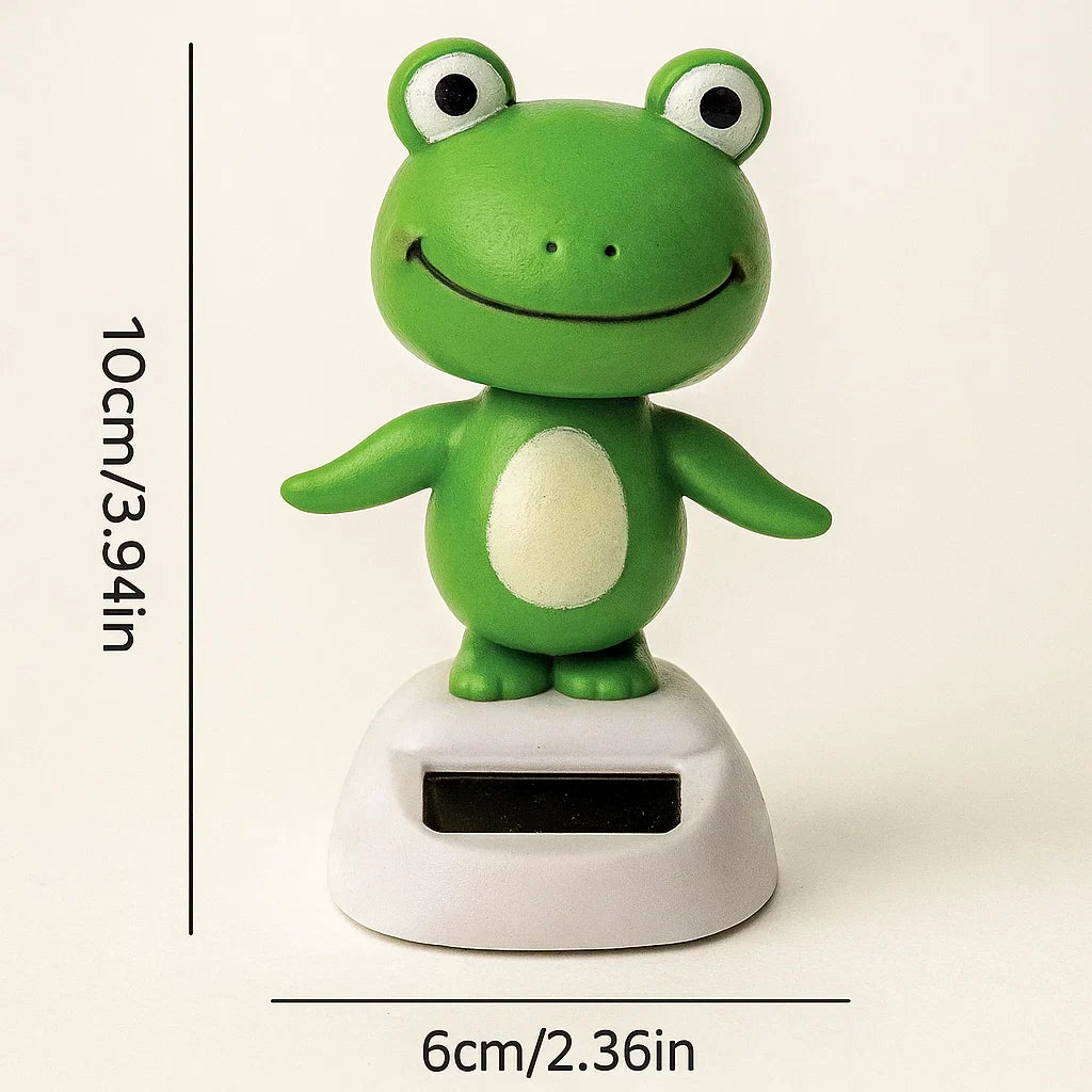 FrogDance Solar Bobblehead