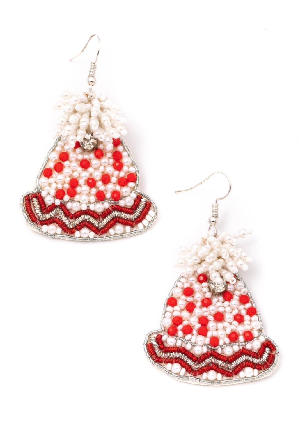 Assorted Christmas Beaded Earrings