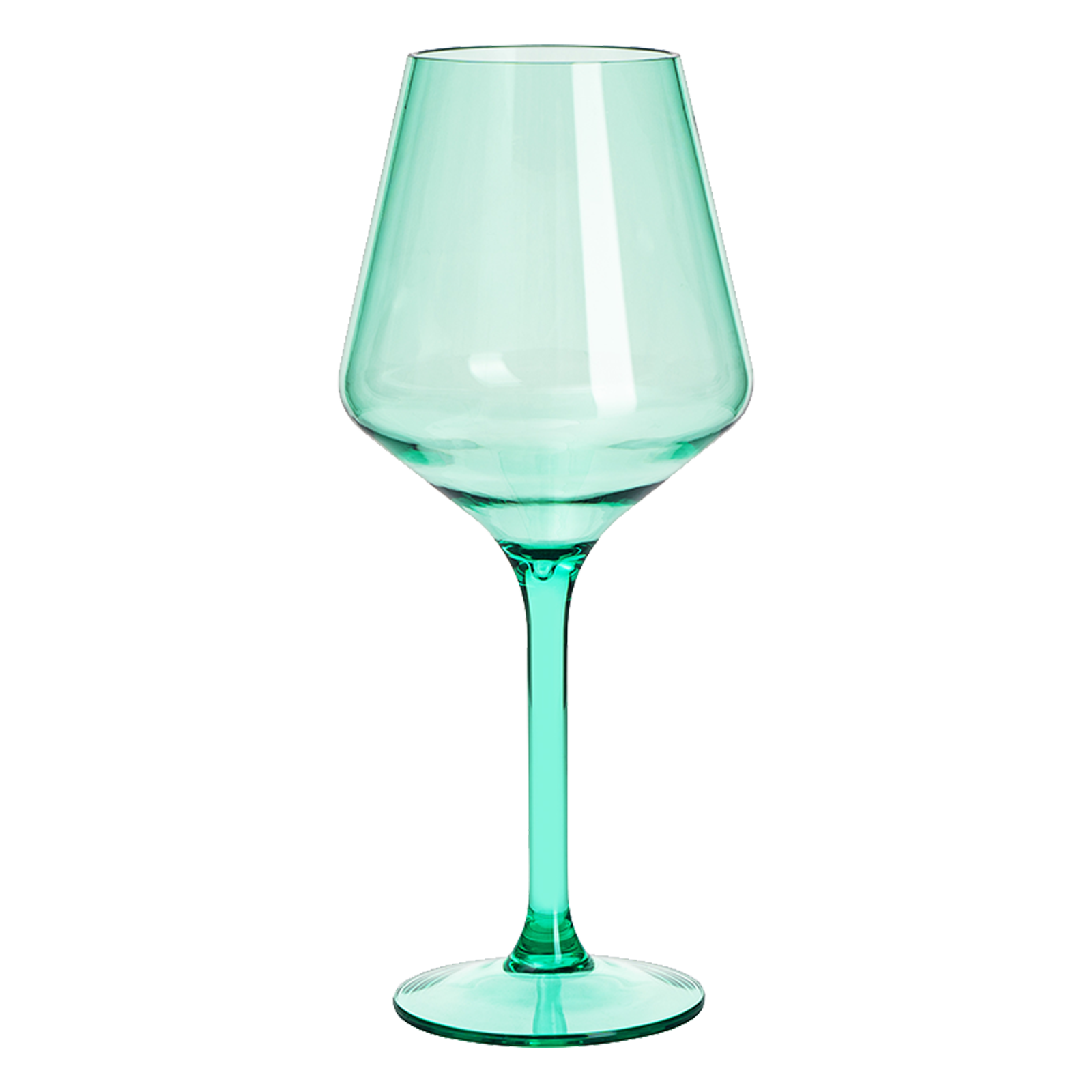 Saint Tropez Acrylic Stemmed Wine Glassware, Set of 2