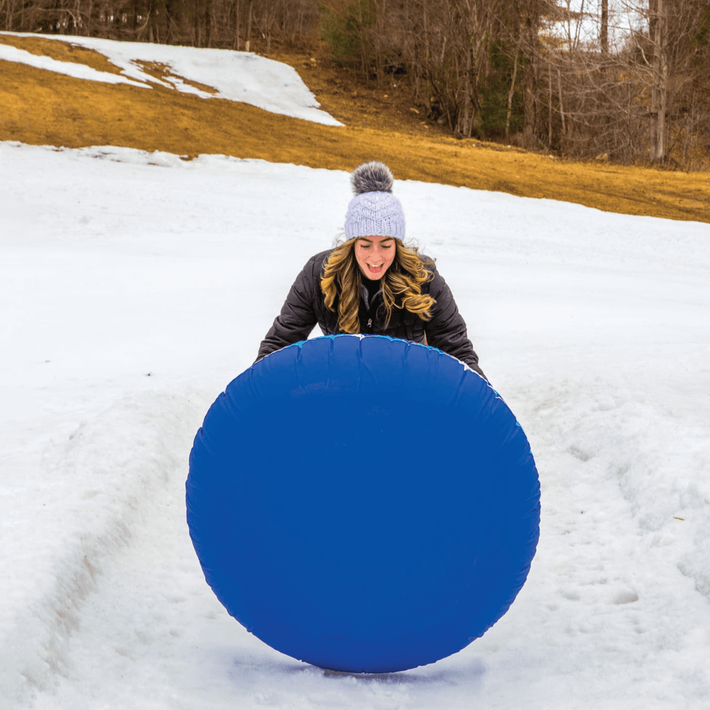 WOW Watersports Surge Tarpaulin-Bottom Snow Tube with Tow Leash