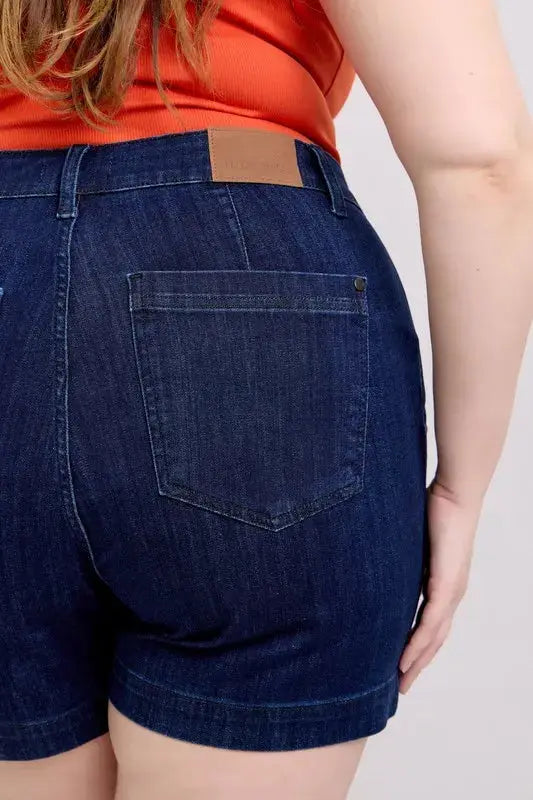 Judy Blue Jeans - Full Size High Waist Denim Shorts