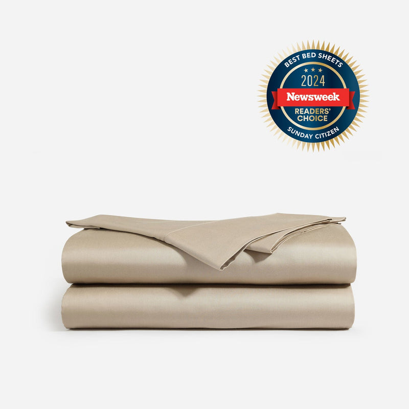 Natural Premium Bamboo Sheet Set with Top Sheet