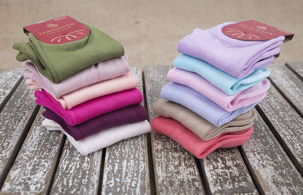 Women’s Bamboo Ankle Socks 12-Pack - 554